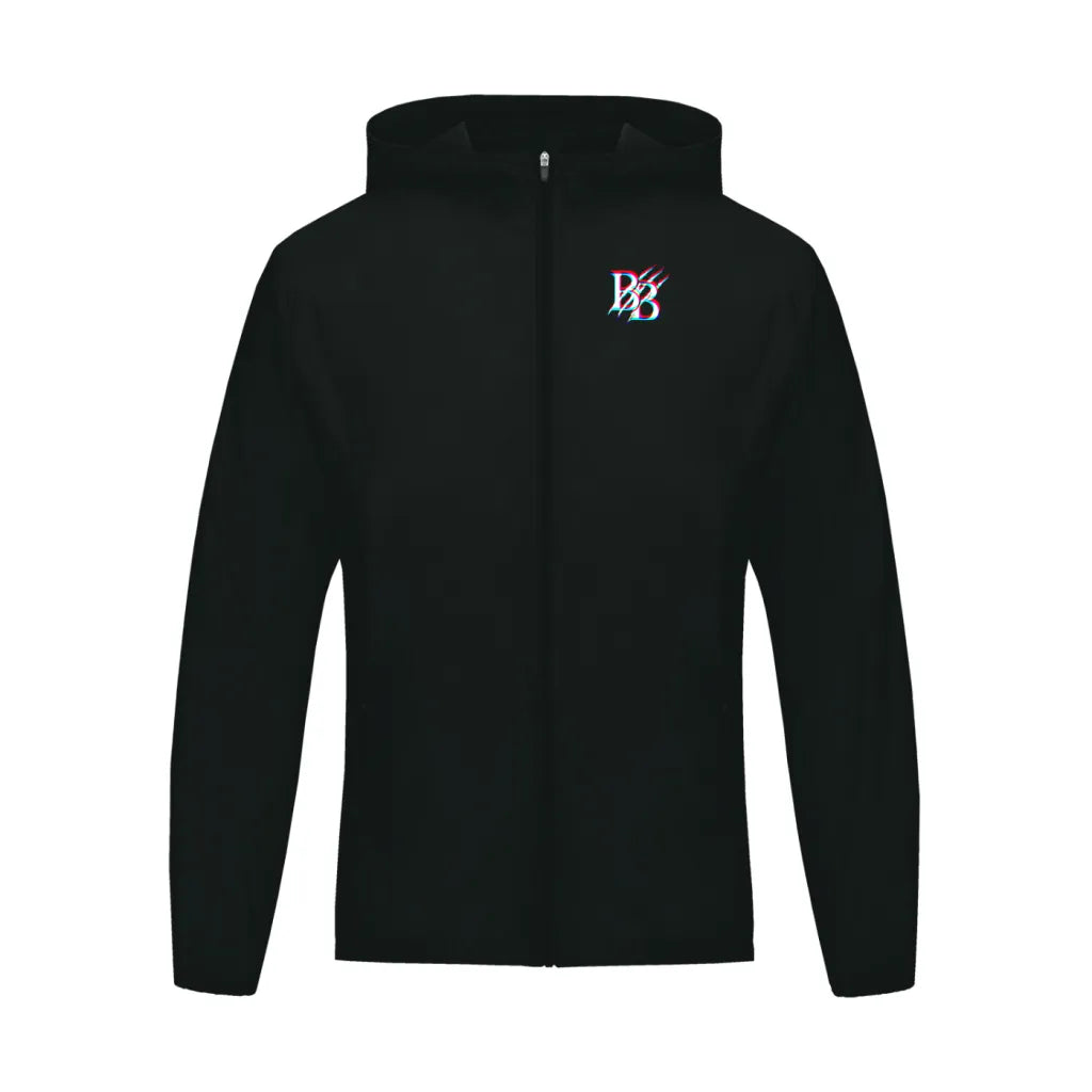 Bearucci | Fractured Emblem Hooded Sports Jacket