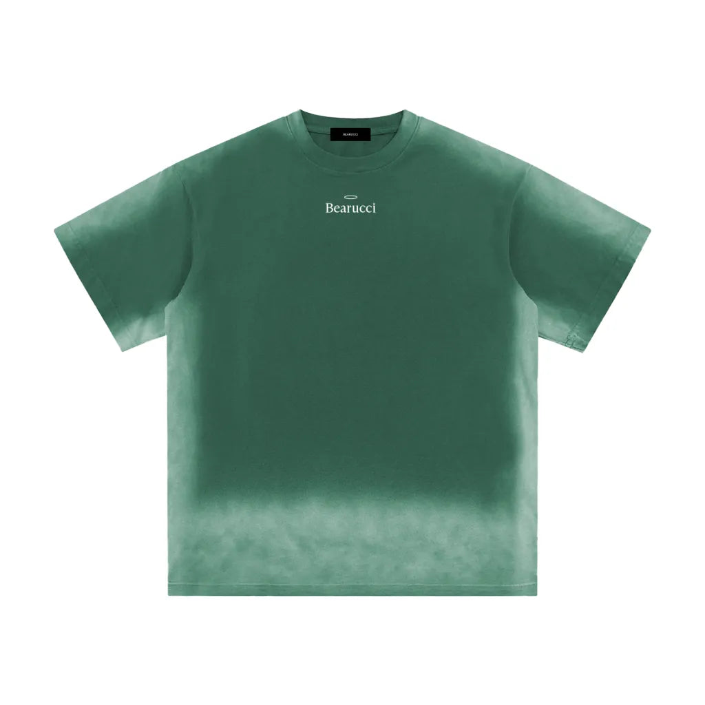 Bearucci | Emerald Horizon Fade Tee | Limited Edition