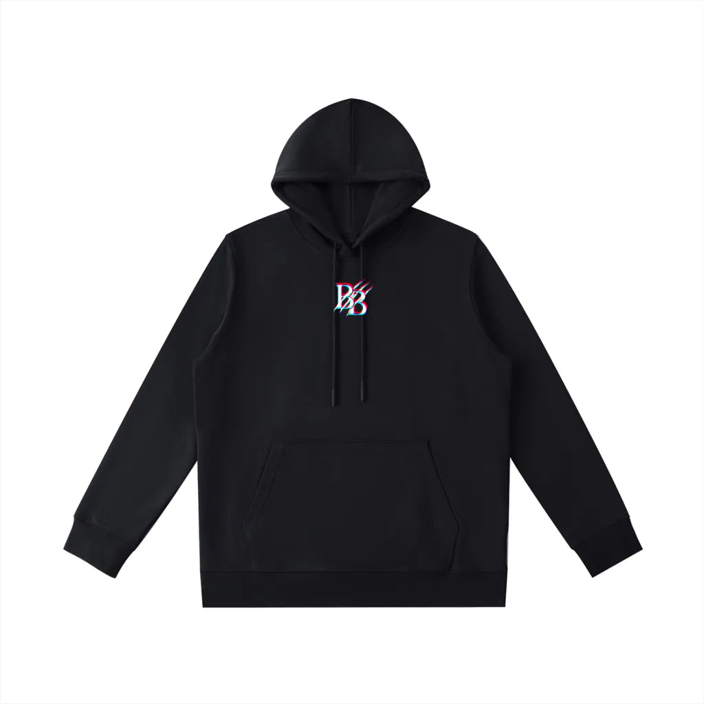 Bearucci | Fractured Emblem Oversized Hoodie