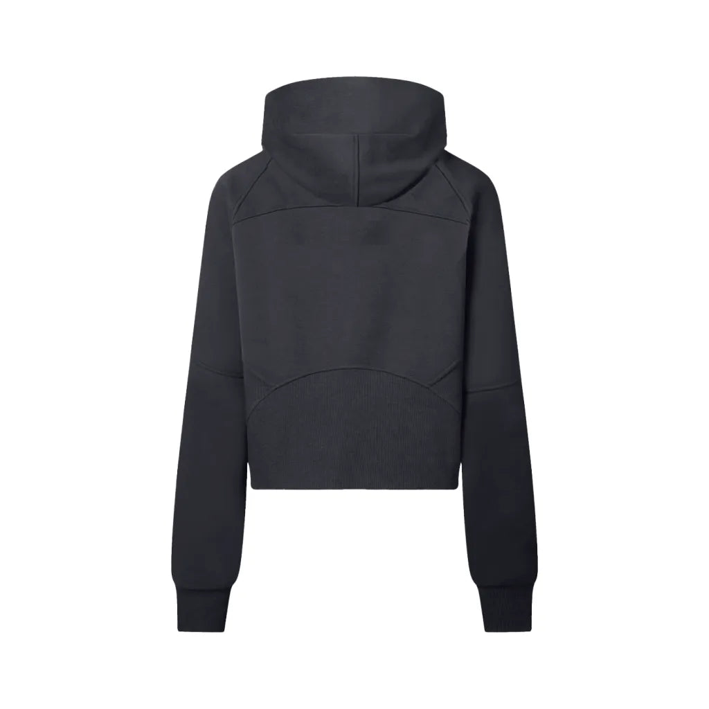 Bearucci 'Hearts & Crosses' Cropped Half-Zip Hoodie
