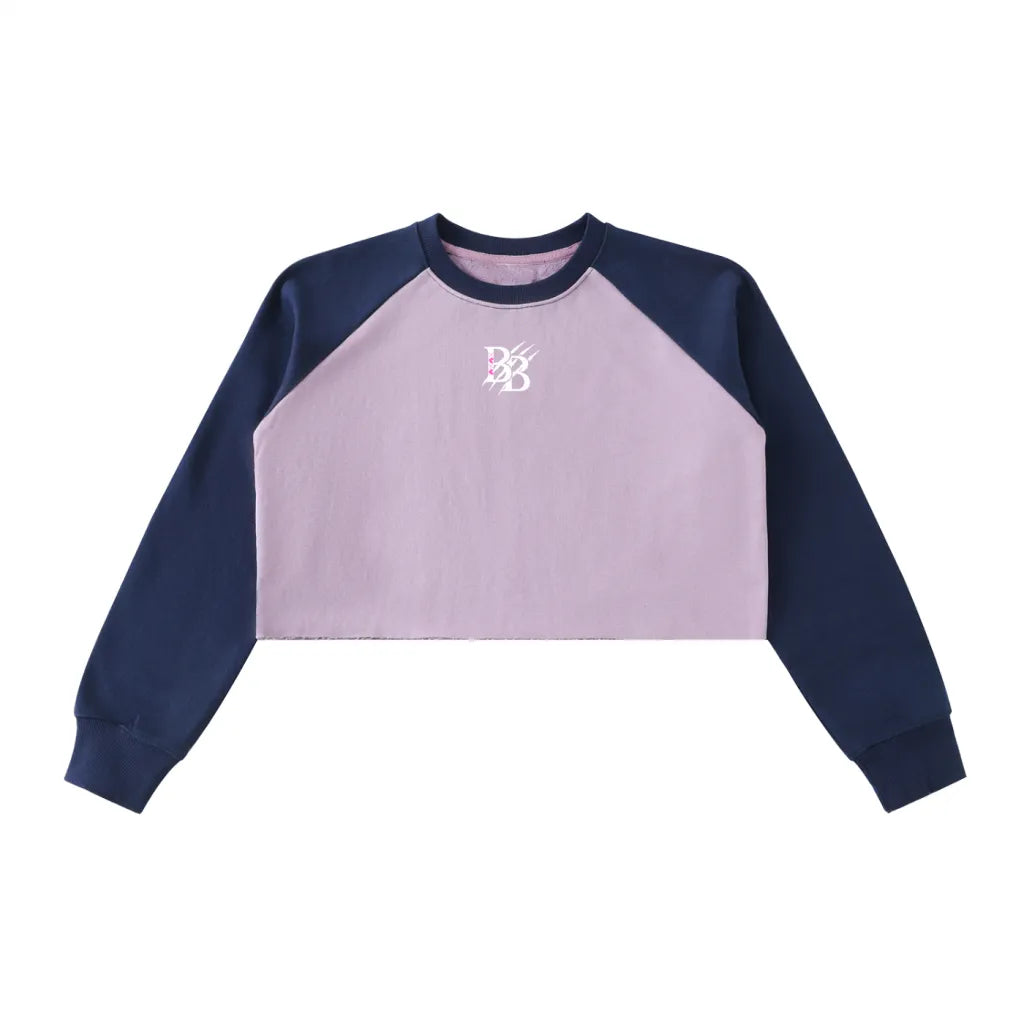 Bearucci 'Hearts & Crosses' Crop Sweatshirt