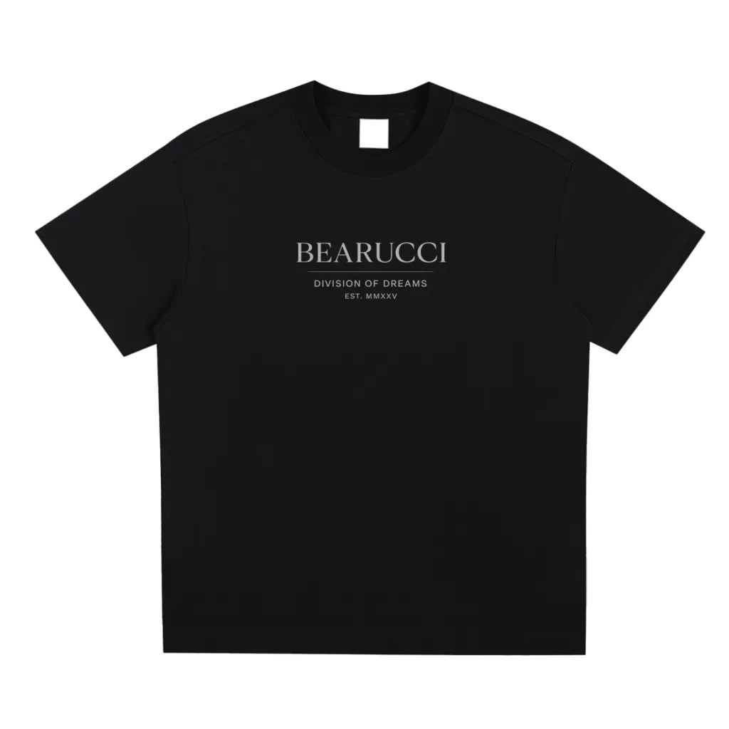 Bearucci “Division of Dreams” Tee – Noir Edition