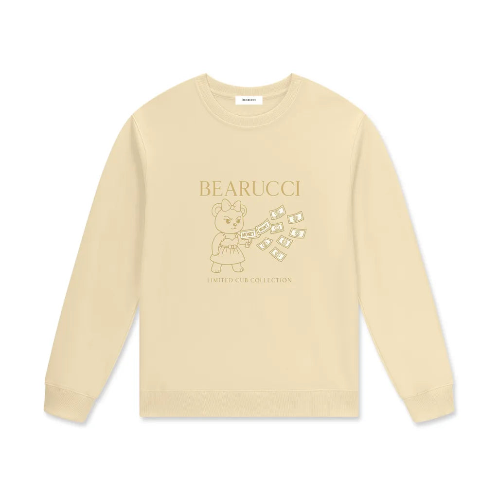 Bearucci “Money Cub” Crewneck