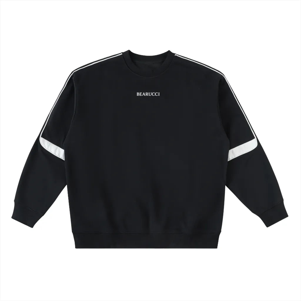 Bearucci | Vector Crewneck — Obsidian Black