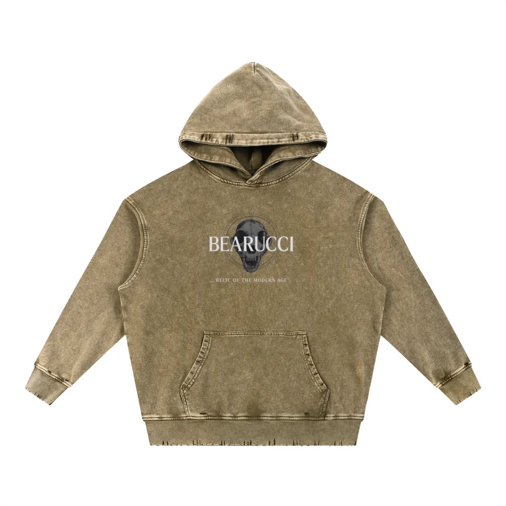 Bearucci “RELIC” Distressed Hoodie