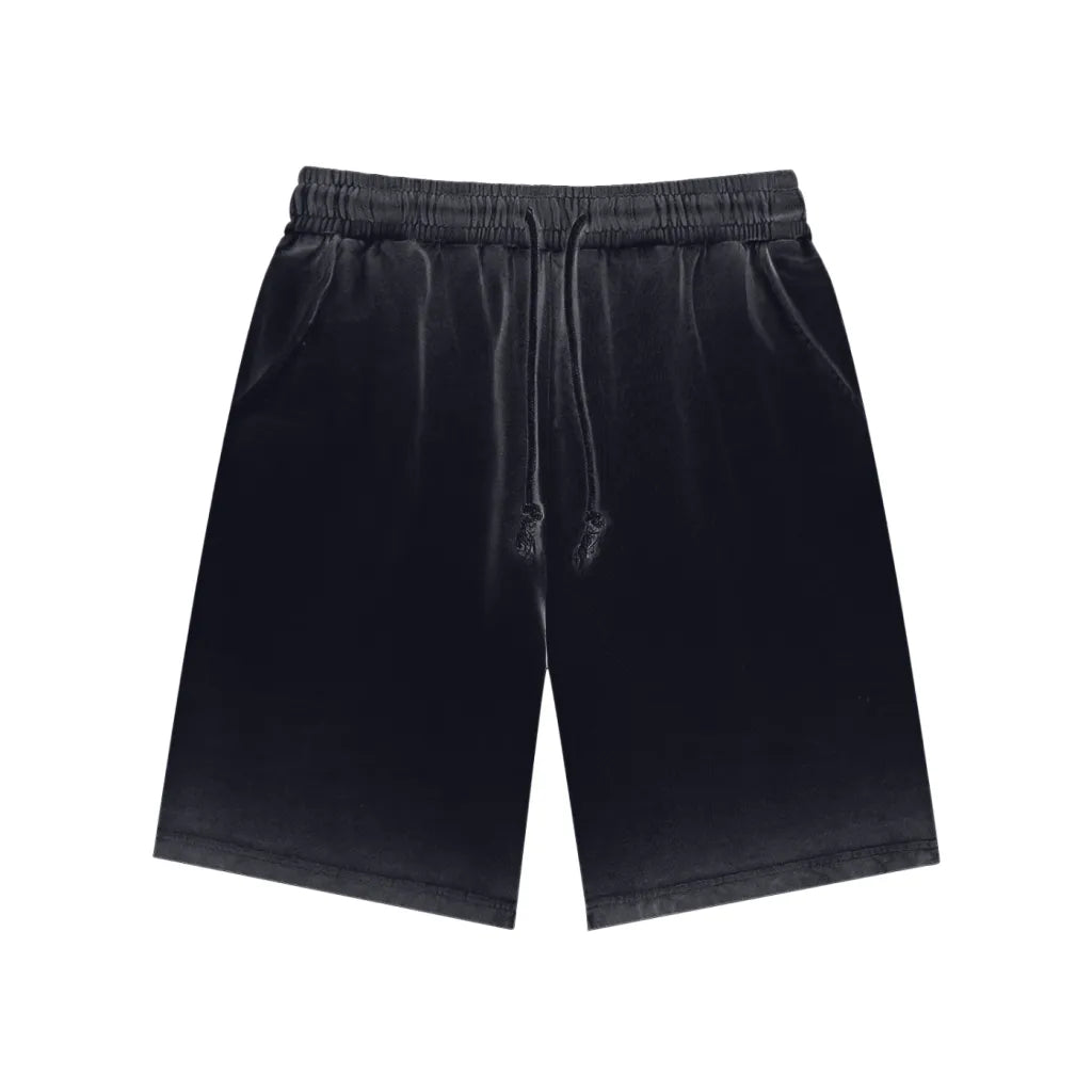 Bearucci | Fractured Emblem Reverse Dyed Sweatshorts