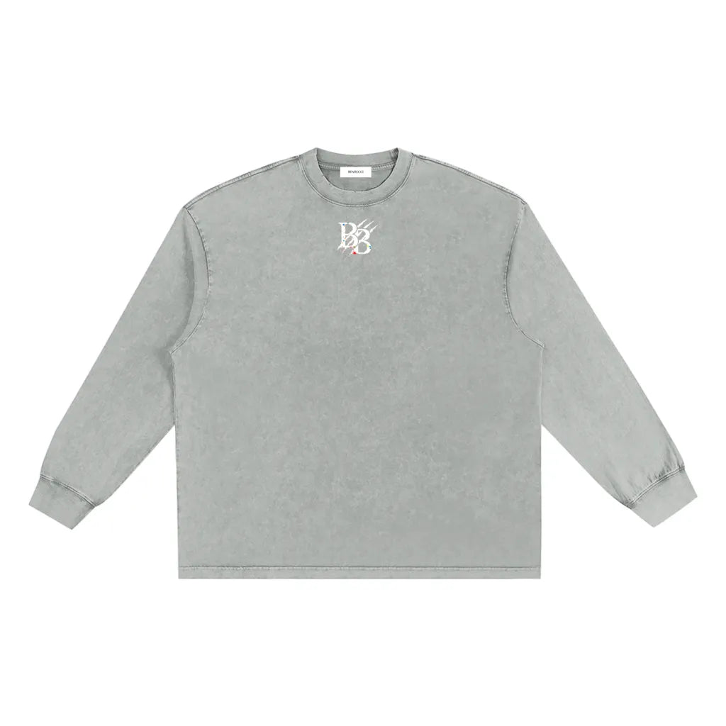 Bearucci | BB Paint Unisex Cotton Long Sleeve Tee