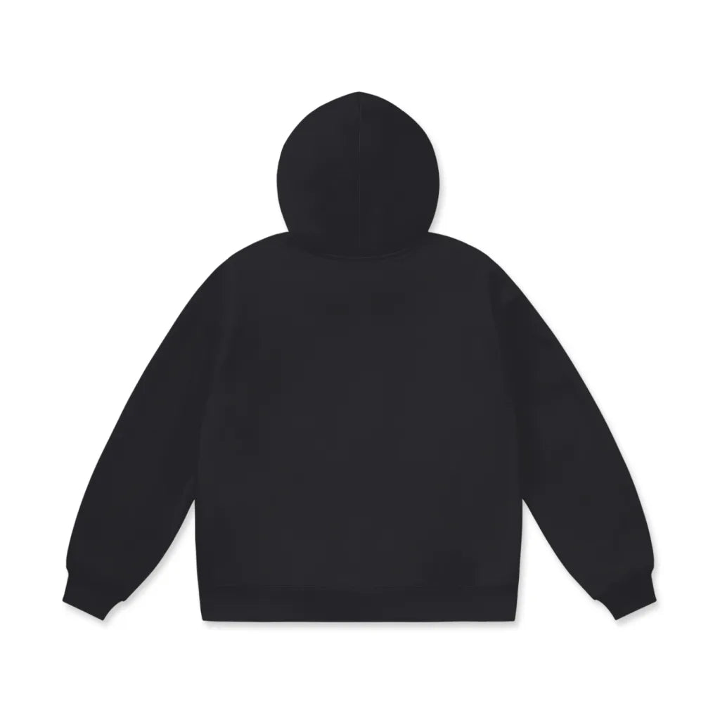 Bearucci “Crown Script” Hoodie – Noir & Gold Edition