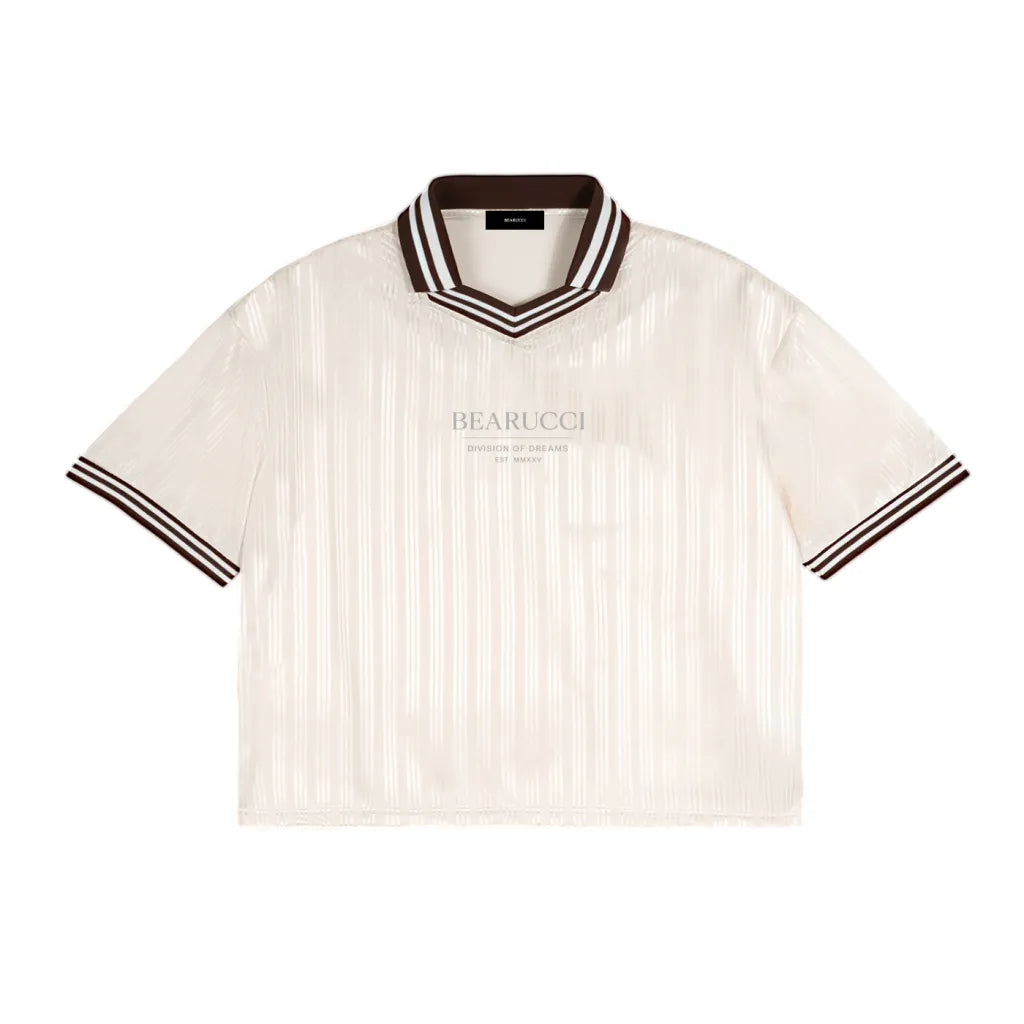 Bearucci “Division of Dreams” Retro Collar Tee